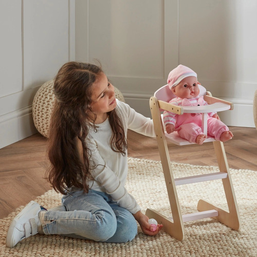 Ivy lily wooden baby doll - lily,